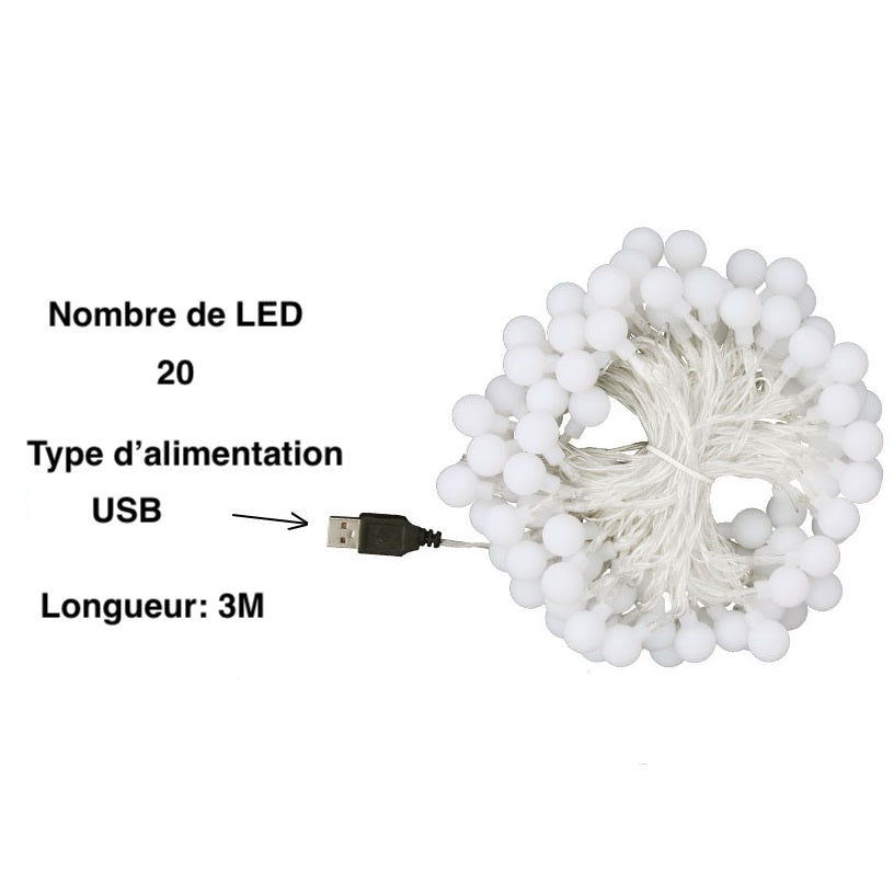 Guirlande lumineuse à LED