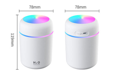 Humidificateur d'air portable silencieux pour maison, bureau, voiture