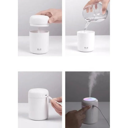 Humidificateur d'air portable silencieux pour maison, bureau, voiture